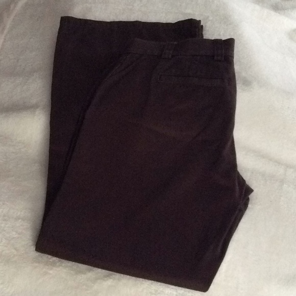 Moda International Pants - Moda International Dark Brown Bootcut Pants